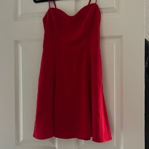 Abercrombie Red Mini Dress